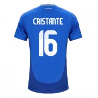 Muški Nogometni Dres Italija Bryan Cristante #16 Domaci EP 2024 Kratak Rukav